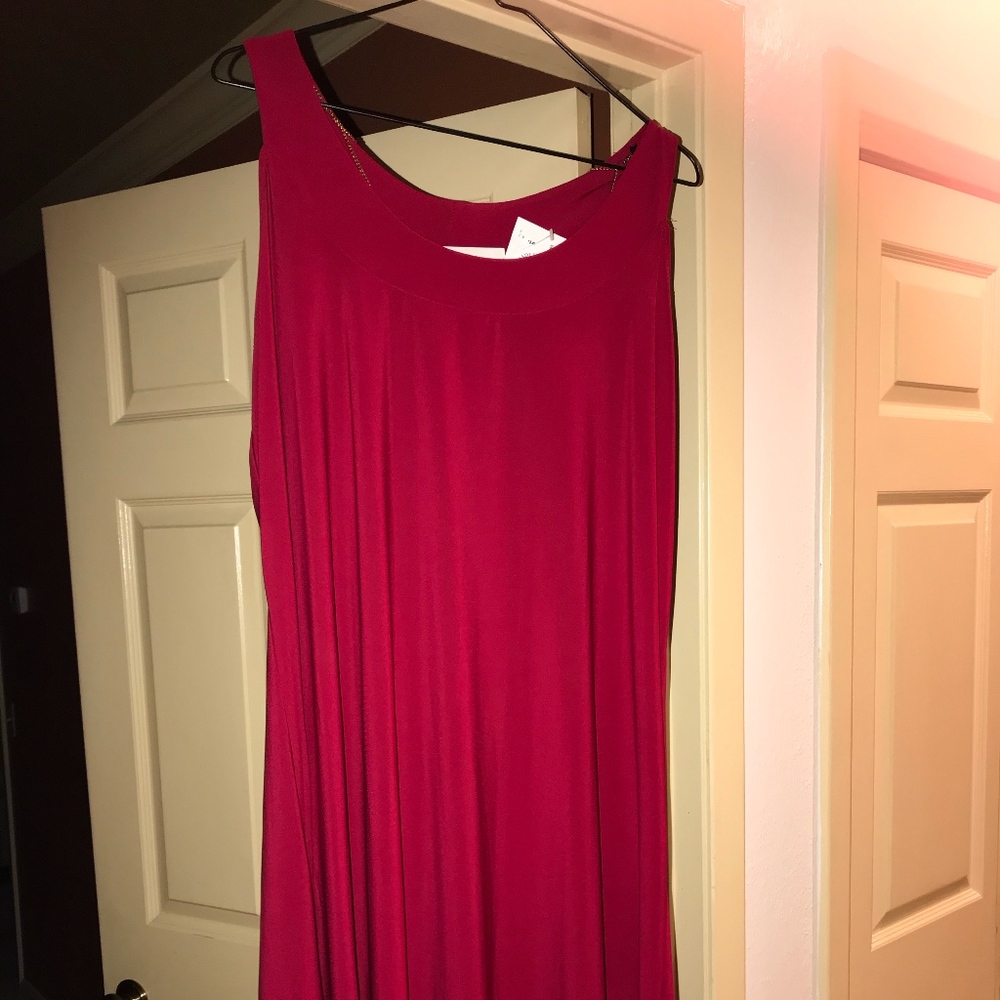 Ellen Parker Red Casual Dress